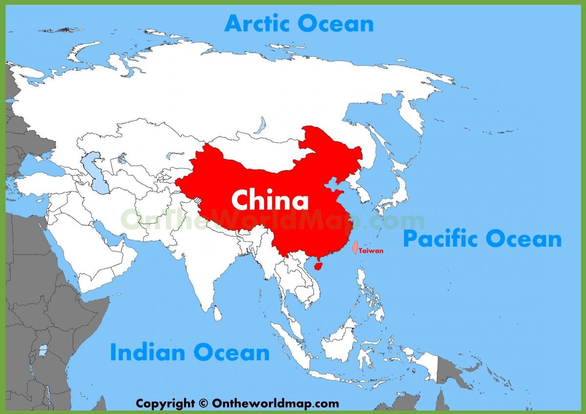 Cina asia peta