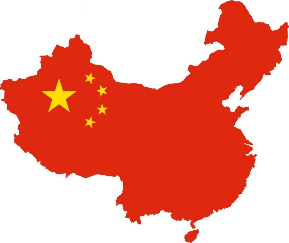 Cina peta bendera