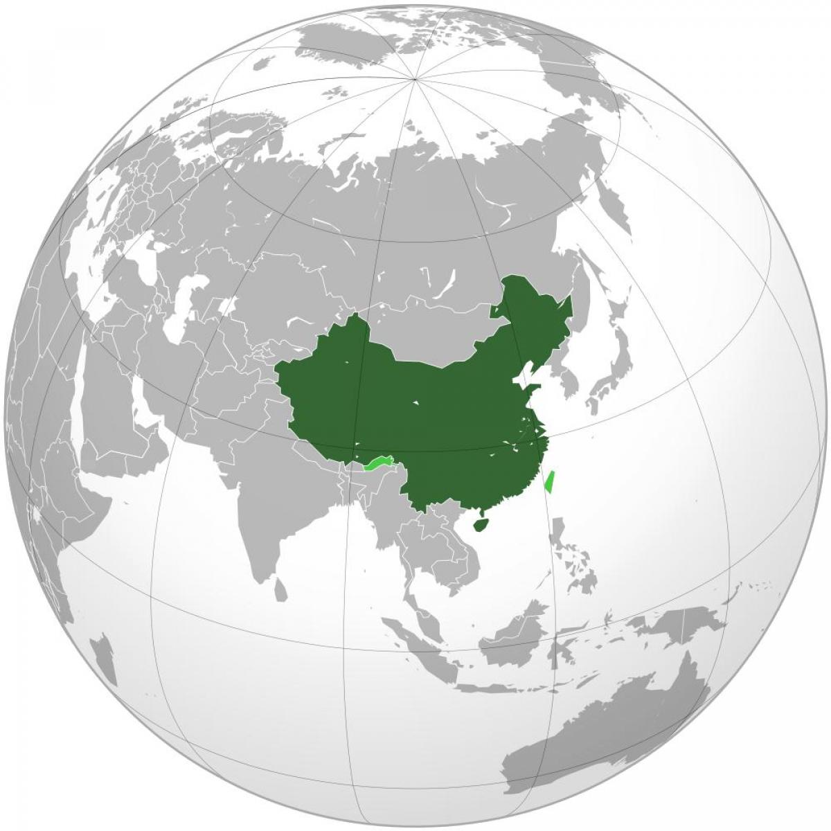 Cina peta dunia