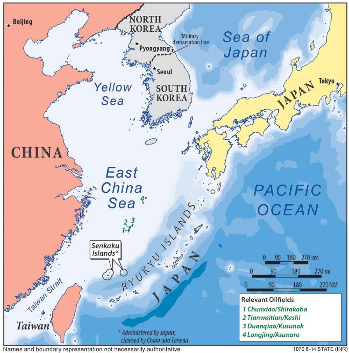 peta dari timur laut China