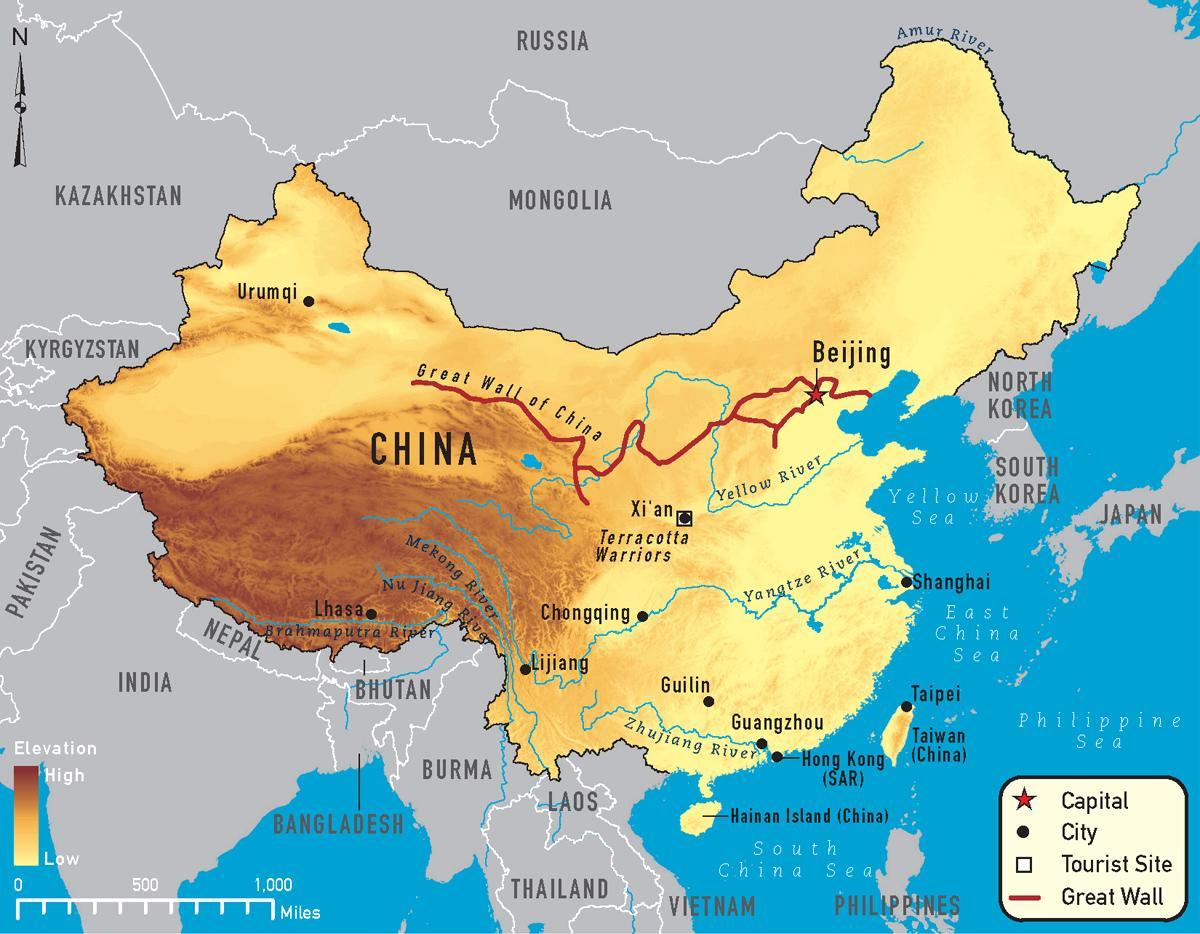 Cina peta sungai