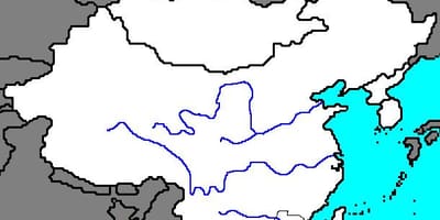 Peta kosong dari China kuno
