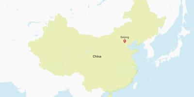 Vektor peta dari Cina