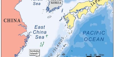Peta dari timur laut China
