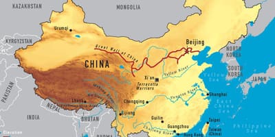 Cina peta sungai