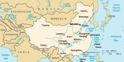 Peta kuno dari Cina